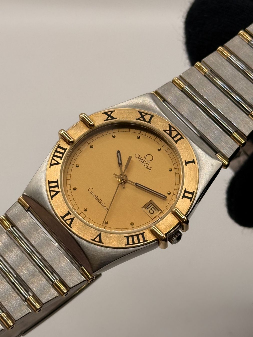 Omega Uhren: Omega Constellation 36 mm Or & Acier – Gebraucht aus Bottens von Evergold.ch 2
