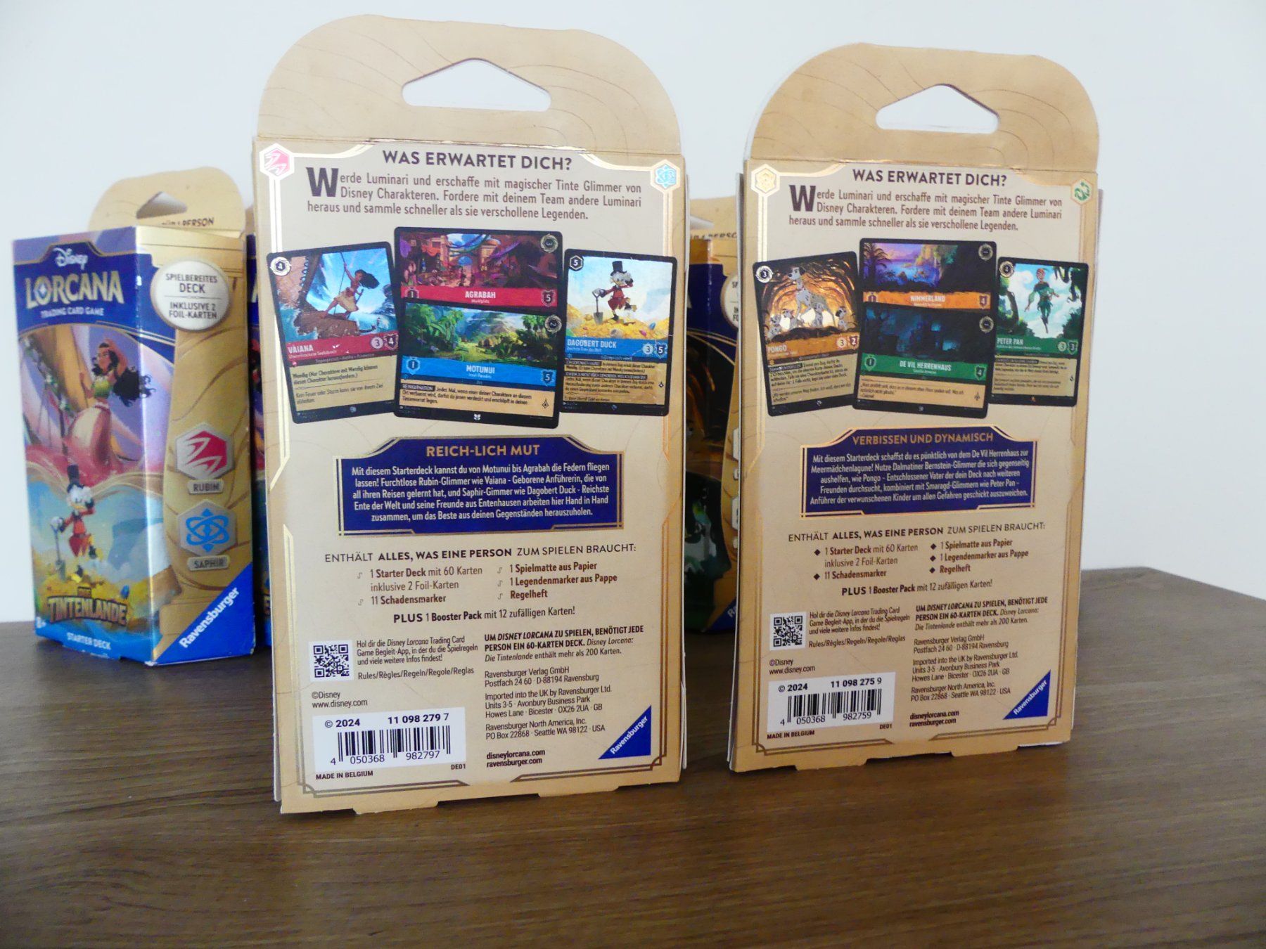 Disney Sammelbilder & Trading cards: Disney Lorcana Tintenlande Starter Deck Bernstein & Smaragd – Neu und originalverpackt aus Bassersdorf von retrolab 2