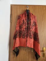 Echarpe Pashmina en cachemire et soie, motif cachemire 