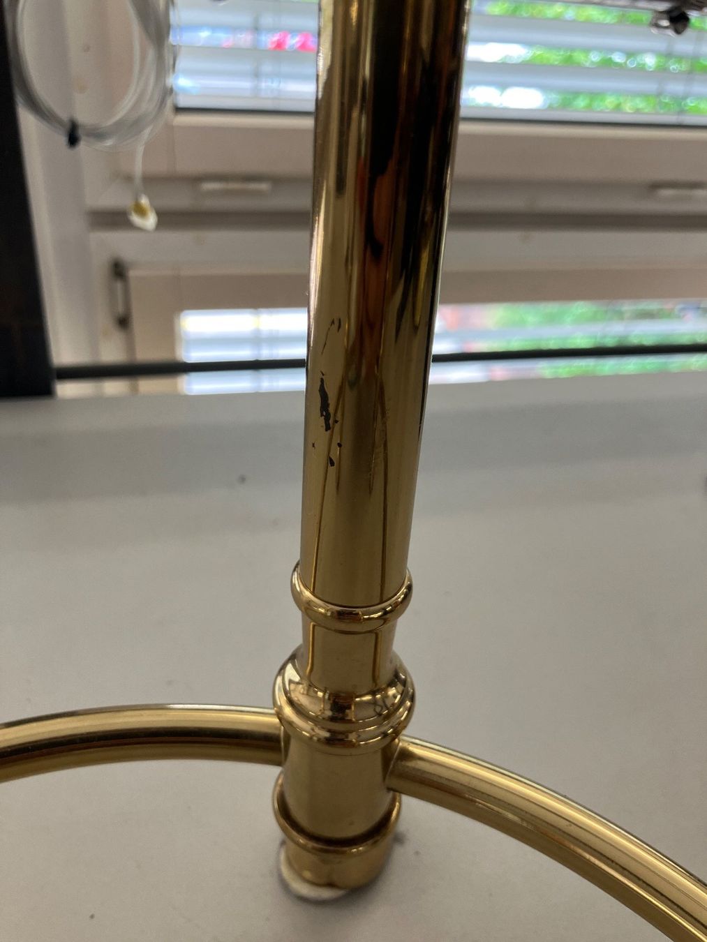 Tavoli: Beistelltisch Messing Glas rund – Usato da Dübendorf venduto da sdbu-frappant 3