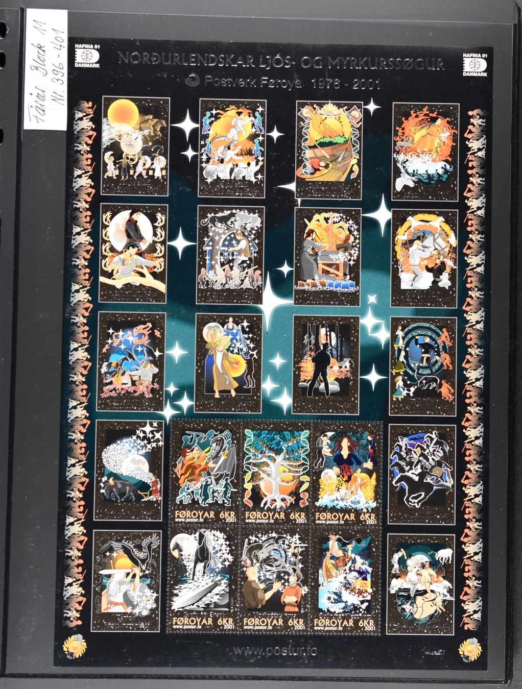 Tous les timbres: FÄRÖER INSELN, SUPER SAMMLUNG VIERERBLOCKS 1987-2007 POSTFR. – D'occasion à Wetzikon ZH par Philimpex 4