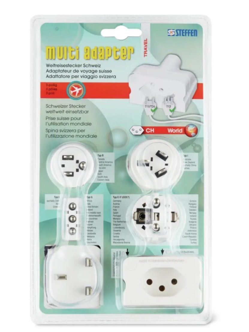 Unità & Adattatore: Adapter fürs Reisen – Nuovo (secondo la descrizione) da Bern venduto da MichaelFranz