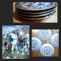 Sammlung Teller 4er Set Tell-Serie Suisse 1991 guter Zustand