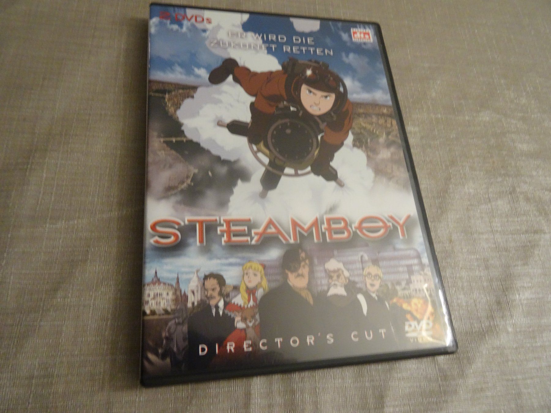 Tutti i DVDs: Steamboy DVD Director's Cut - Anime Klassiker – Usato da Olten venduto da Disc-Verkauf