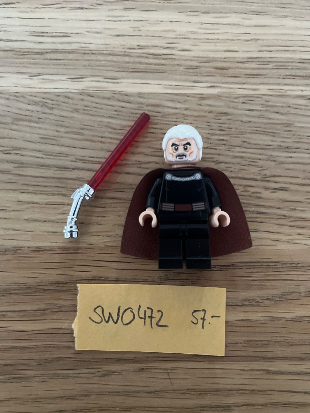 Lego Giocattoli: Lego Star Wars Minifigur Count Dooku – Usato da Wimmis venduto da Aluethi