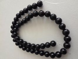 Onyx schwarz 8mm. Strang