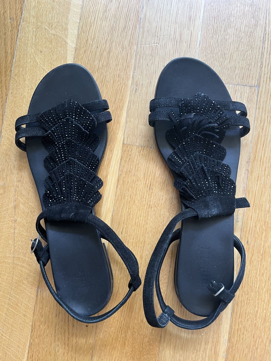 Scarpe da donna: Sandales noires Minelli – Usato da St-Prex venduto da SoLu21 1