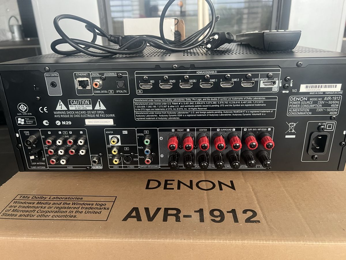 Denon Receiver: Denon Receiver AVR—1912 – Gebraucht aus Jonschwil von Swisskite7 1
