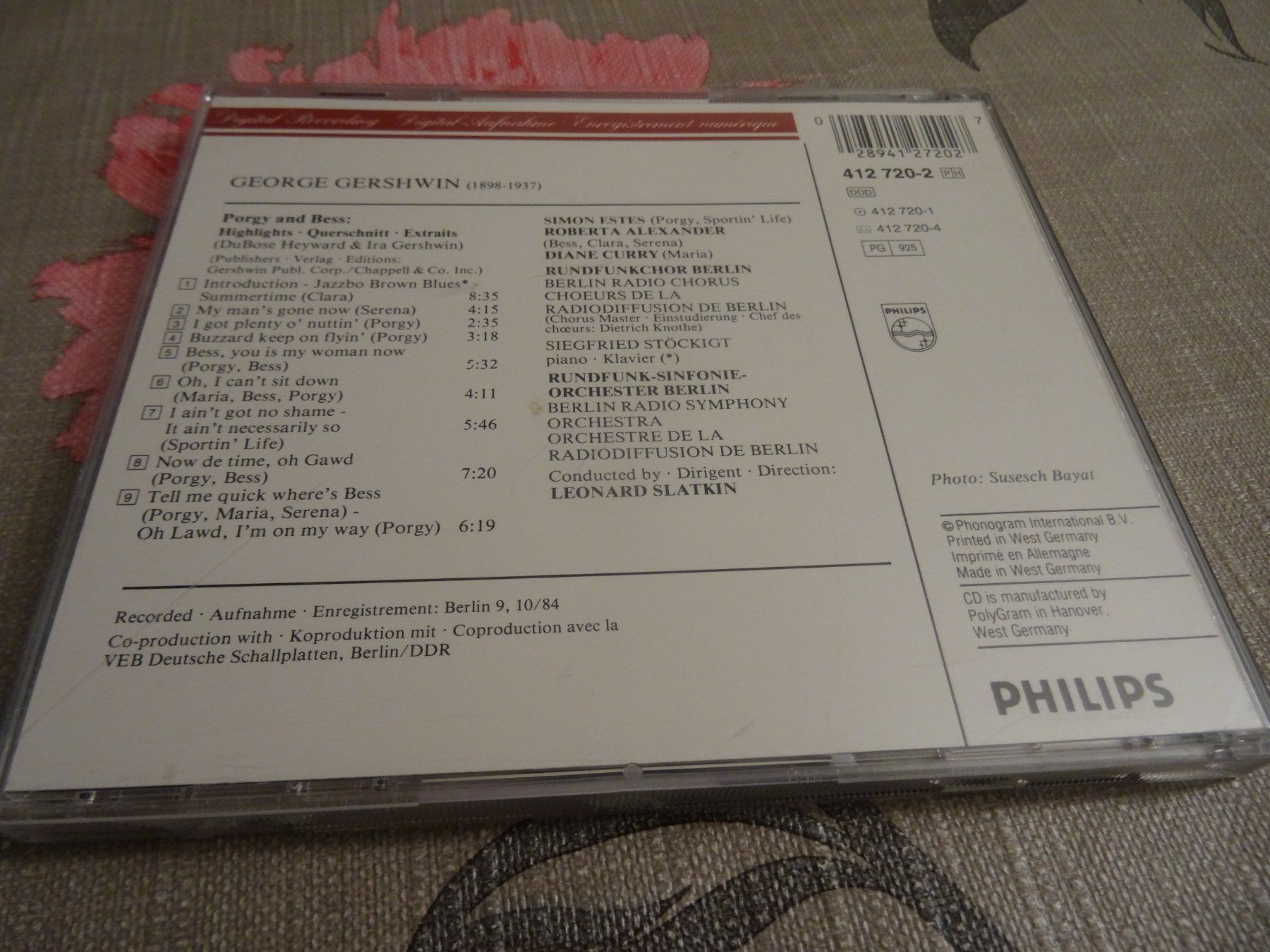 CD: Gershwin - Porgy and Bess CD – Usato da Olten venduto da Disc-Ausverkauf 1