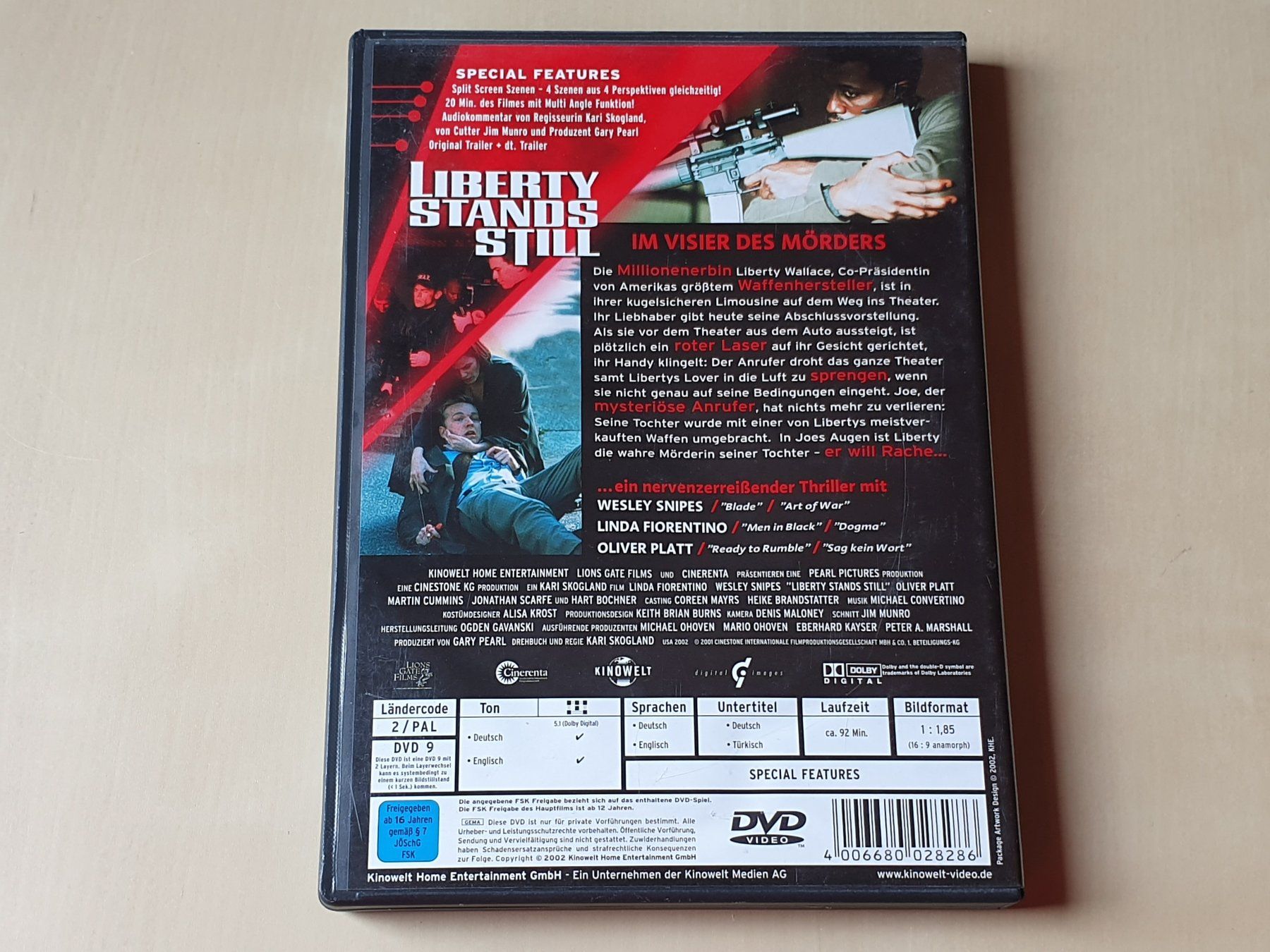 Tous les DVDs: Liberty stands still – D'occasion à Stansstad par collectorsshop 1
