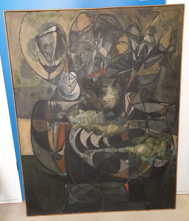 grosses Paul Racle Bild, 1964 frühe Phase, topzustand ! (Gebraucht) in ...