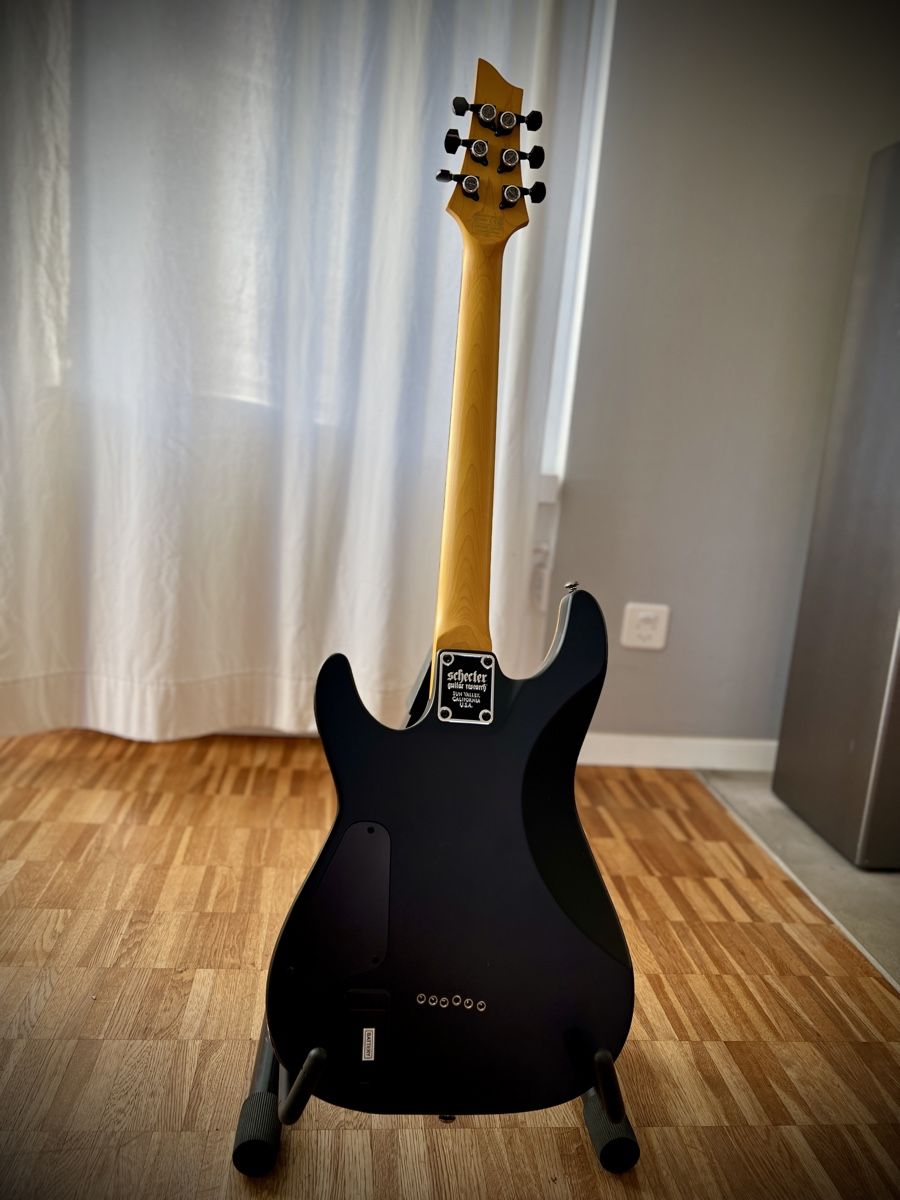 Schecter Musikinstrumente: Schecter Demon6+EMG James Hetfield Active Pickups – Gebraucht aus Netstal von antology 6