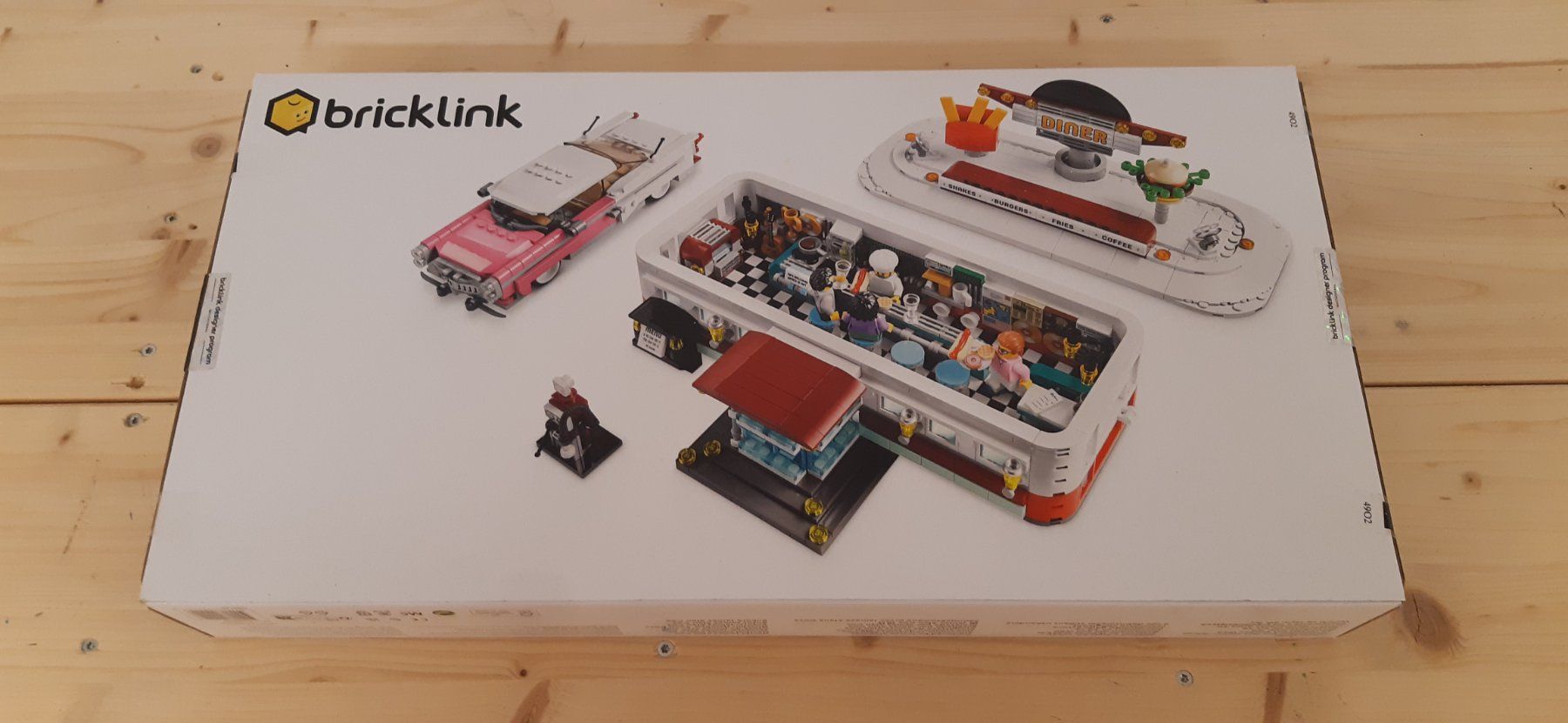 Lego Kit di costruzioni: Lego 910011 / Bricklink 1950's Diner / Bricklink – Usato da Erlach venduto da Wuesau 1