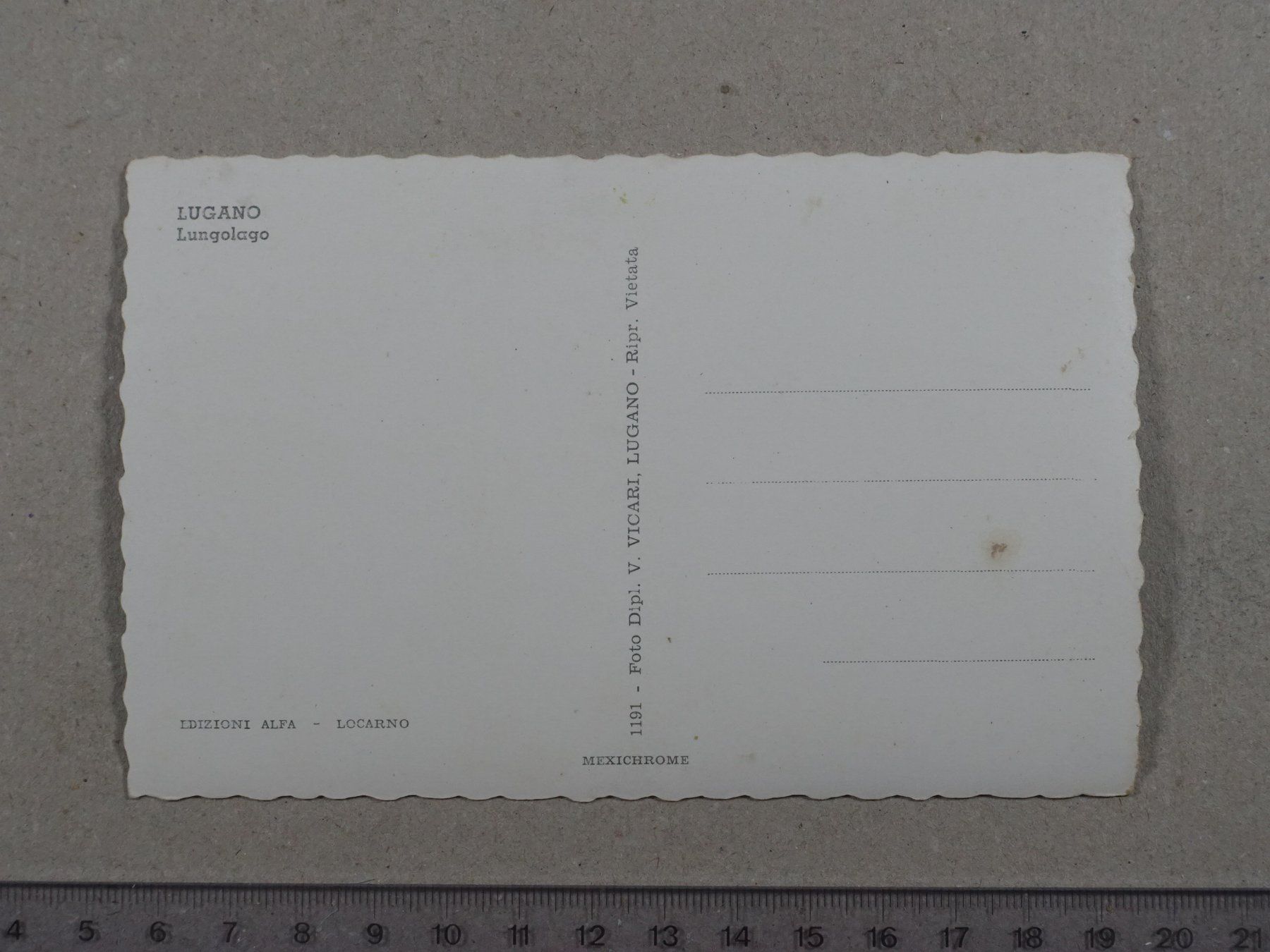 Cartes postales: Lugano, Lungolago, Schiff – D'occasion à Lenzburg par fh1 1