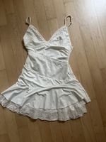Kleid weiss Spitze 