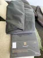 2 Manor Judy II curtains 140cm x 260 grey new