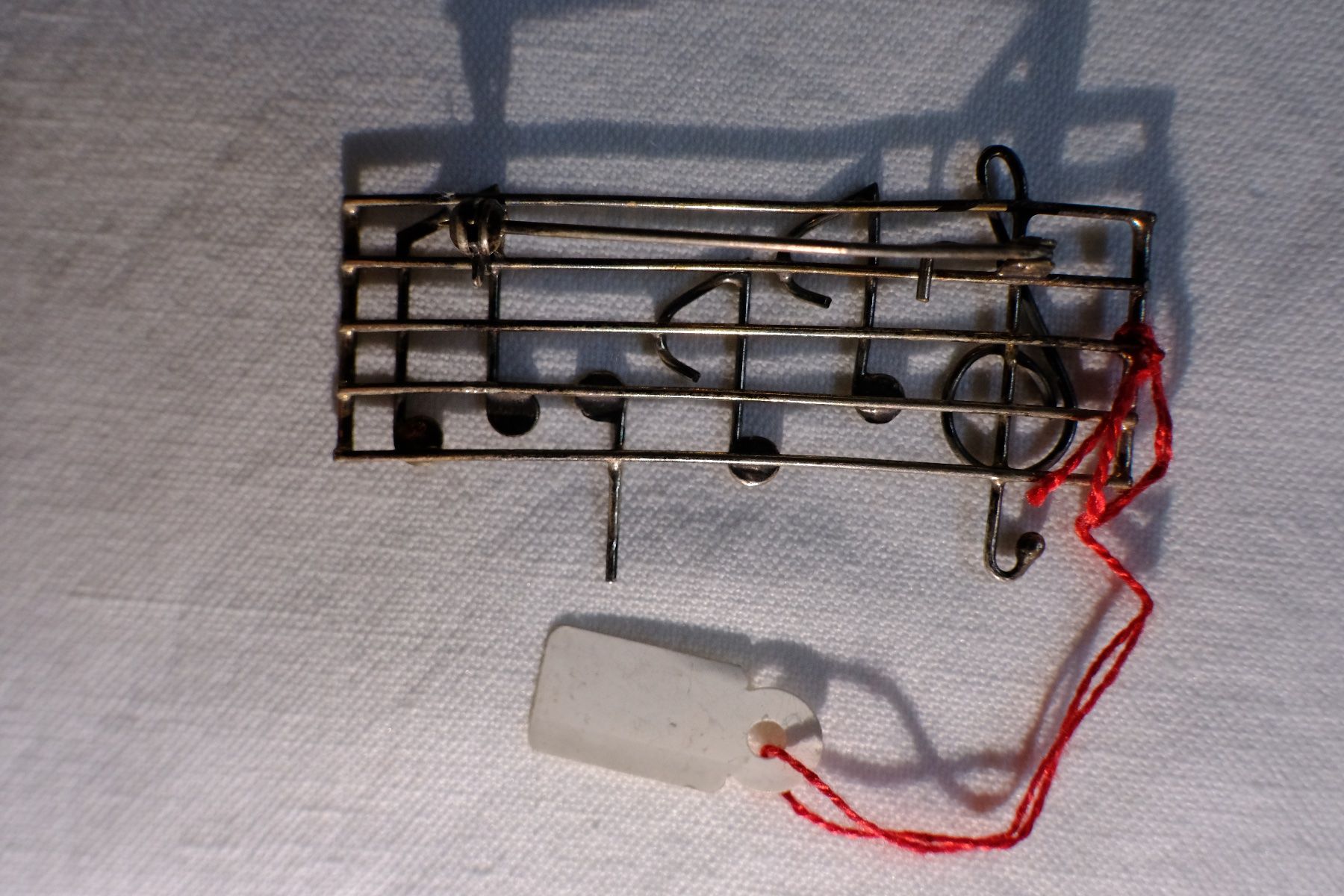 Spille & Fermagli: Silber 925 Brosche/Anstecker - Musik – Nuovo (secondo la descrizione) da Fribourg venduto da Silver_Wat 1