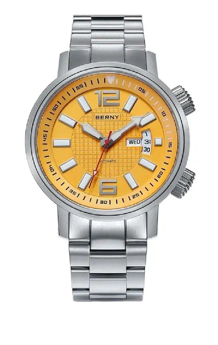 Orologi: Berny Compressor Auto Miyota 8205 dive watch – Usato da Lausanne venduto da dendri 5