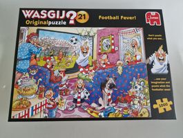 Wasgij Puzzle Nr. 21 - Football Fever! 1000 Teile Neu !