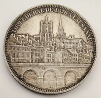 Pièce 5 Fr Tir Fédéral  de 1876 Lausanne  Vaud Suisse