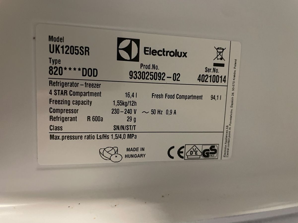 Frigoriferi: Einbau-Kühlschrank Electrolux UK1205SR – Nuovo (secondo la descrizione) da Meilen venduto da jes_c25c 2