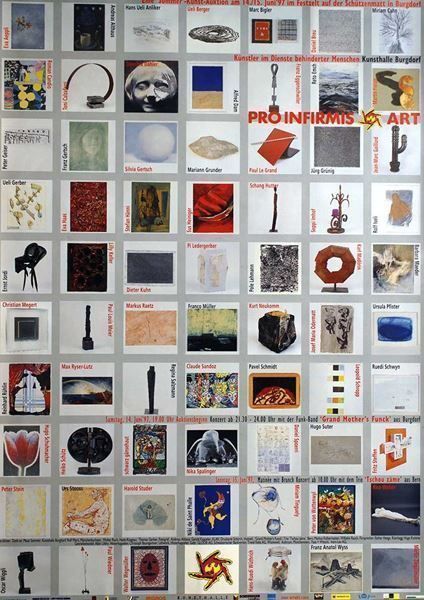Foto & Immagini: Pro Infirmis Art – Nuovo (secondo la descrizione) da Bern venduto da Vintage-Art-Poster