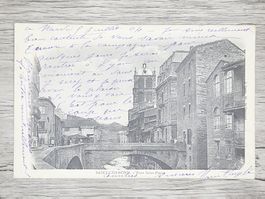CL16 Carte Postale + Timbre France 1904