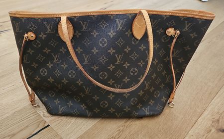 Louis Vuitton Tasche Neverfull MM Canvas Monogram braun