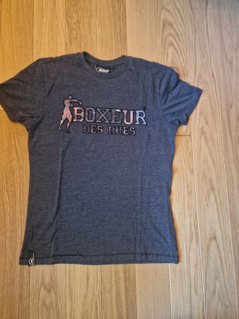T-Shirt Boxeur des Rues grau meliert Grösse M 1x gebraucht