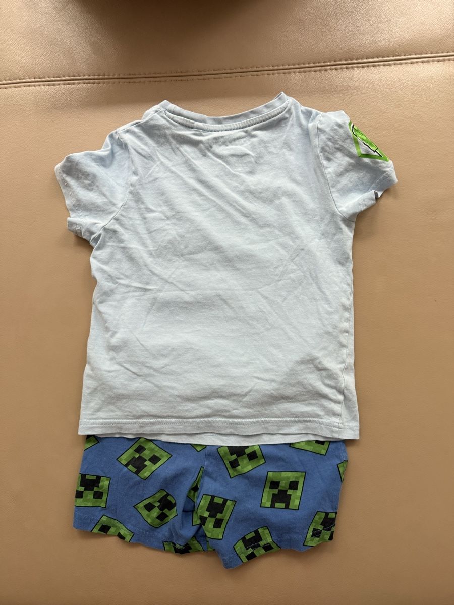 C&A Pigiama & Simili: Minecraft Short Pajama Set Size 122cm – Usato da Diessenhofen venduto da mar_8cyl 1