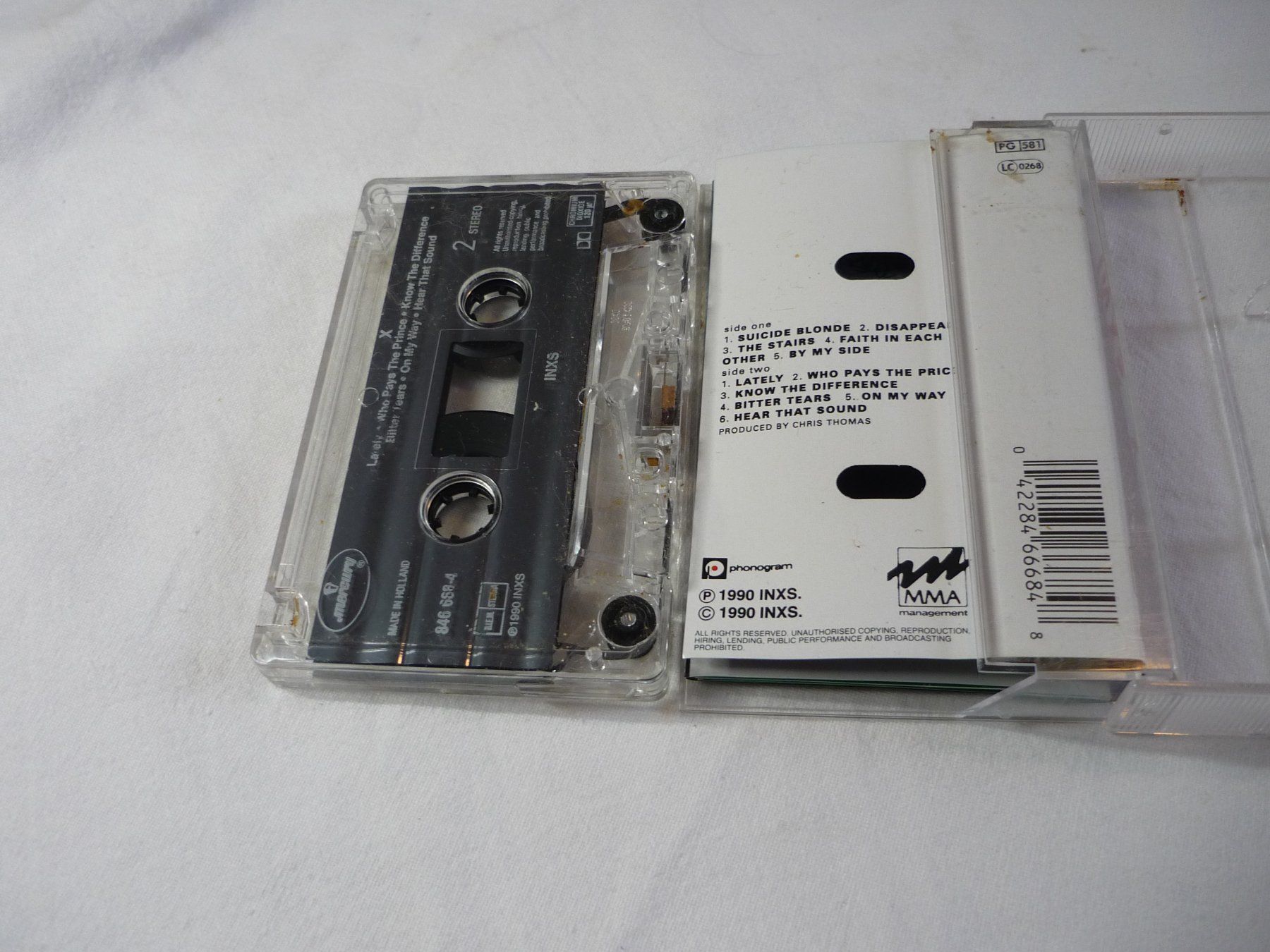 Musicassette: MC Kassette Pop Rock - INXS - X – Usato da Beringen venduto da Flatretriever 2