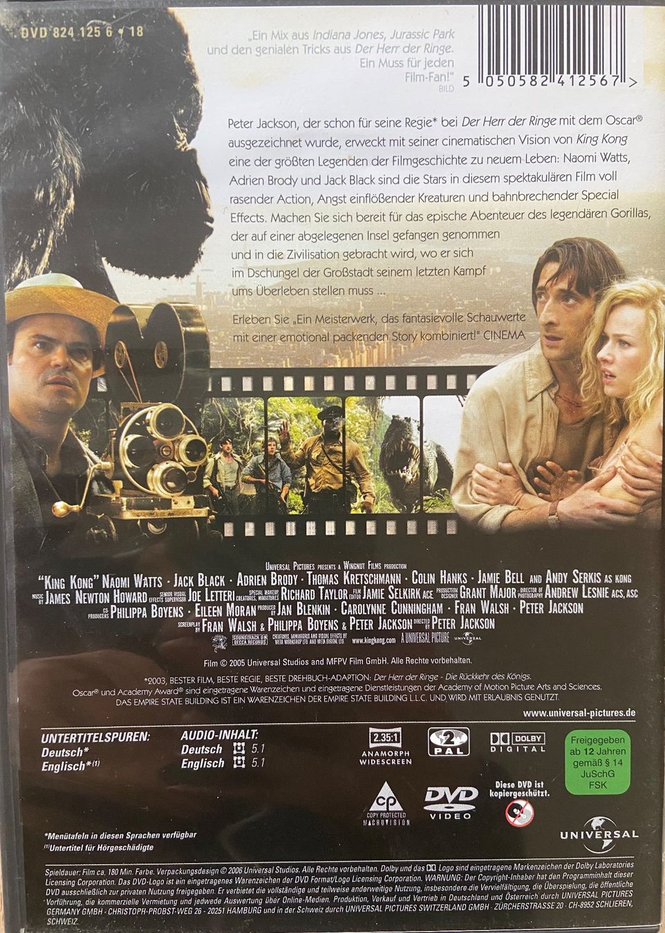 Alle DVDs: King Kong – Gebraucht aus Widnau von ama_7xzk 1