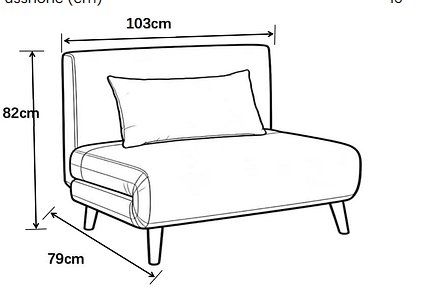 Conforama Fauteuils: SCHLAFSESSEL/BETTSOFA – D'occasion à Neuenhof par mil_68tq 4