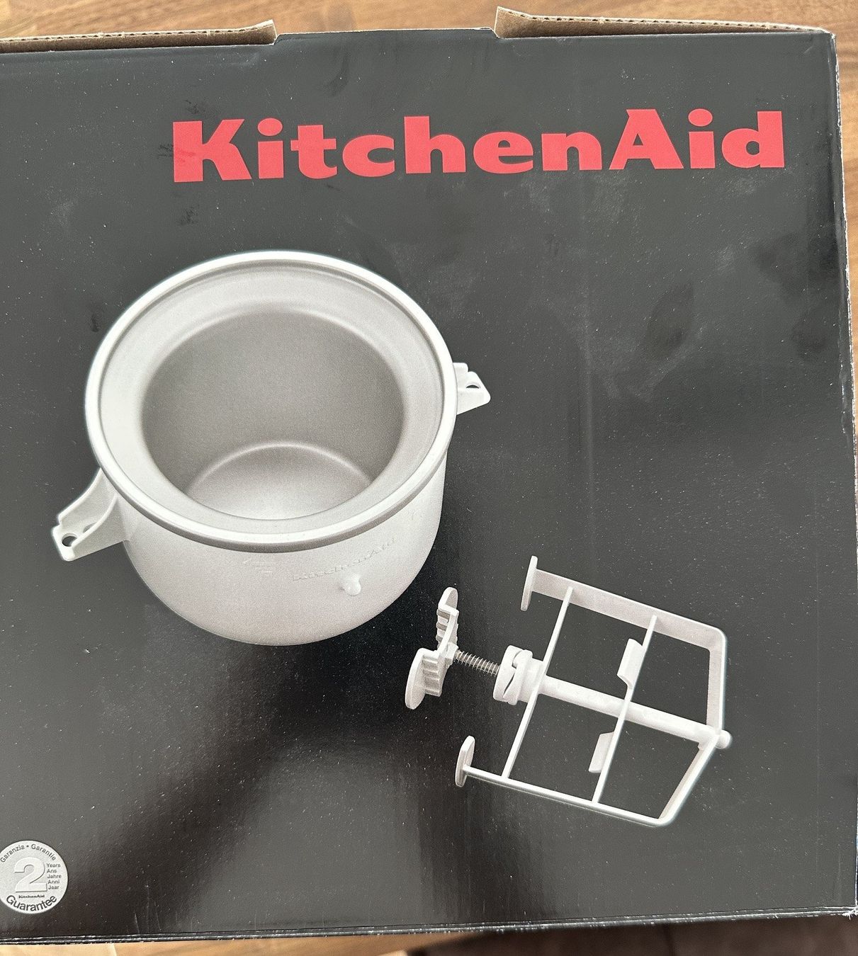 Kitchenaid Küchengeräte: KitchenAid Speiseeisbereiter / Glacéaufsatz – Neu (gemäss Beschreibung) aus Niedermuhlern von Blaumaus88 2