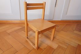 Kinderstuhl Holz natur