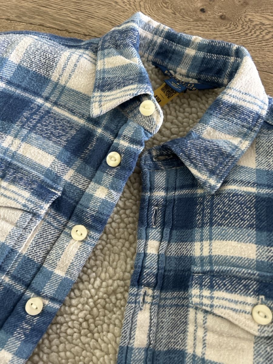 Ralph Lauren Camicie, T-shirt & Polo: Ralph Lauren - Kinder Flannel Hemd Gr 8 – Usato da Küsnacht ZH venduto da ramewi 2