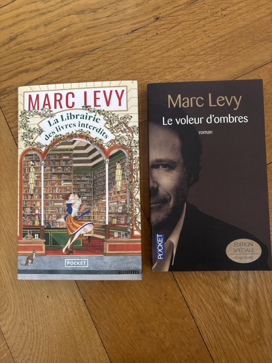 Bücher: 2 livre de Marc LÉVY en français  – Neu (gemäss Beschreibung) aus Payerne von steffifille