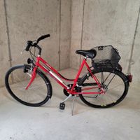 Fahrrad Villiger Valbella rot/schwarz - Damen Velo - TOP