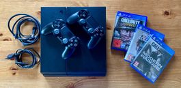 PS4 CUH-1216A Konsole inkl. 3 Spiele (Call of Duty-Bundle)