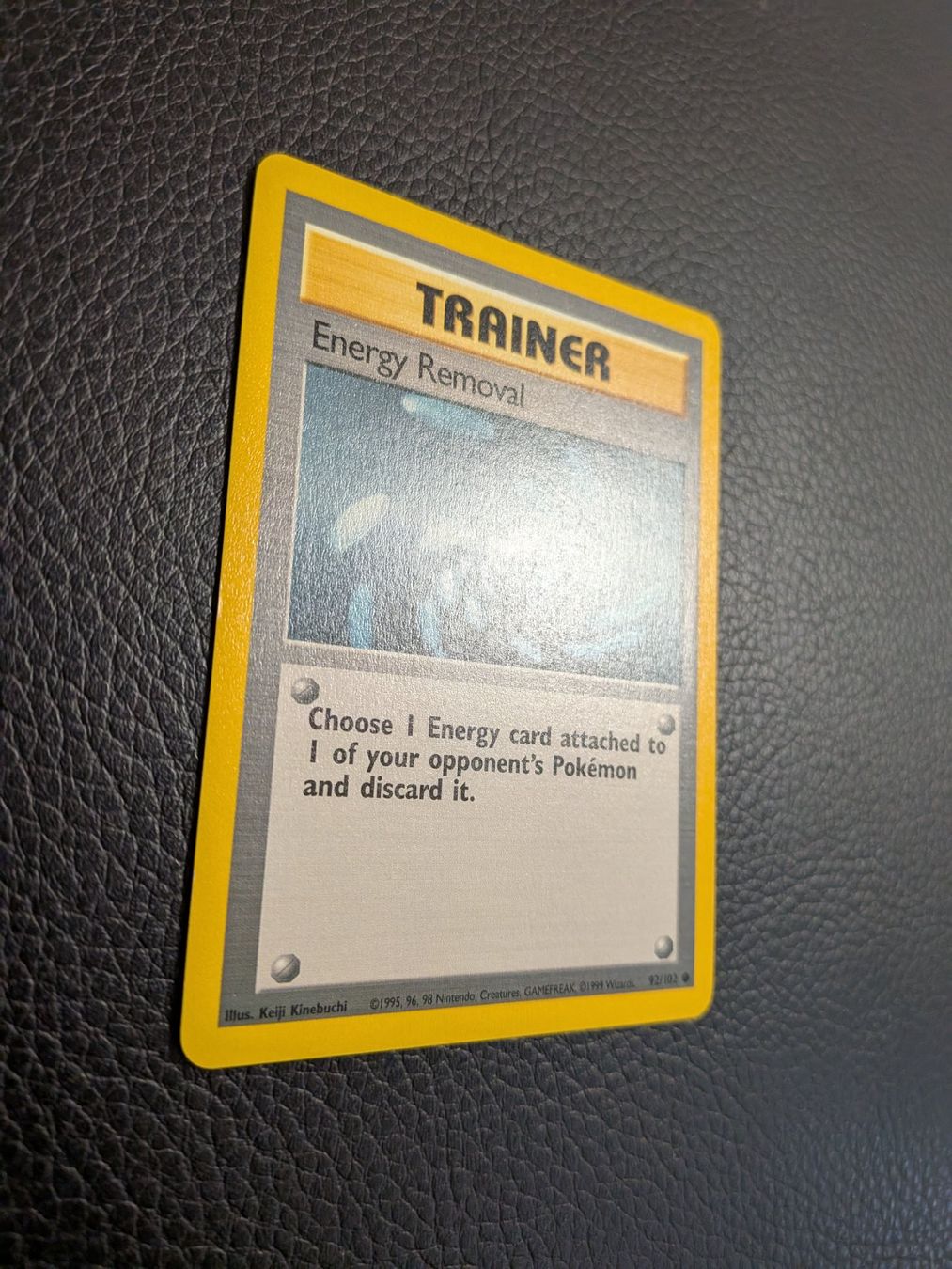 Pokémon Carte collezionabili: Base Set Energy Removal 92/102 Ab 1 – Usato da Paradiso venduto da Pkmn10 1