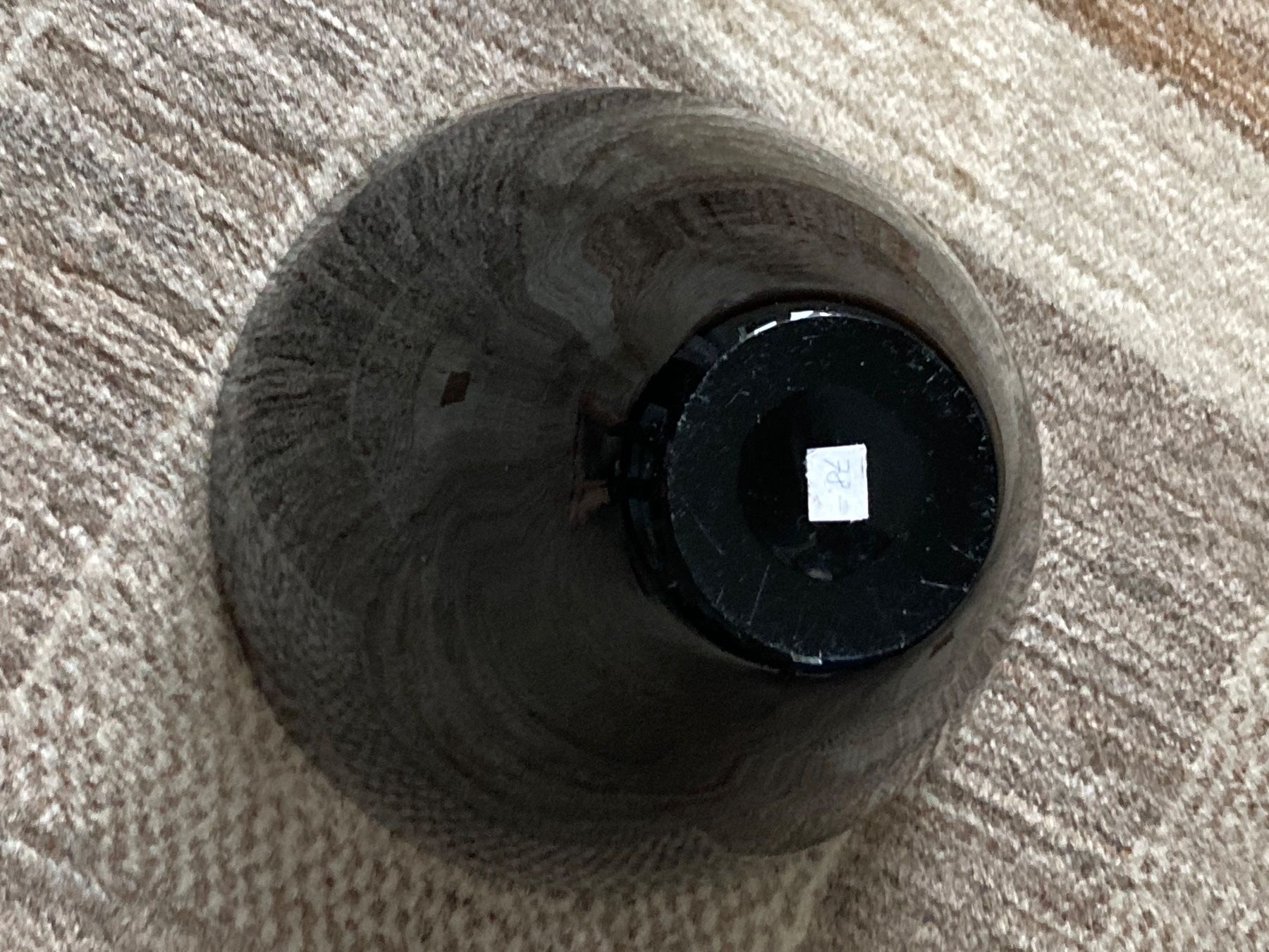 Blumentöpfe: Cachepot, schwarzes Glas – Gebraucht aus Meggen von tulipe21 2