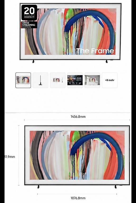 Fernseher: Samsung The Frame 65 Zoll – Gebraucht aus Luzern von shi_qd85
