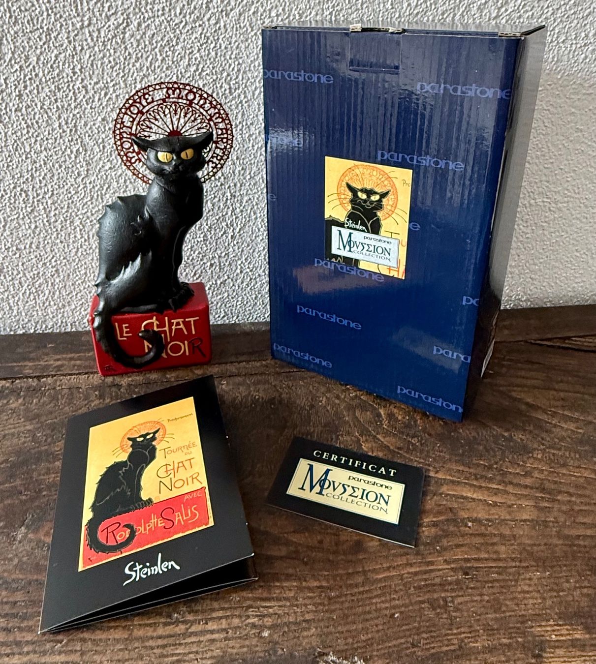 Statuette: Statuetta "Le Chat Noir" – Nuovo e nell'imballaggio originale da Breganzona venduto da mas_tv72 1