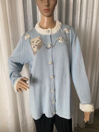 Perfekter Auftritt - tolle STORYBOOK-Strickjacke, L