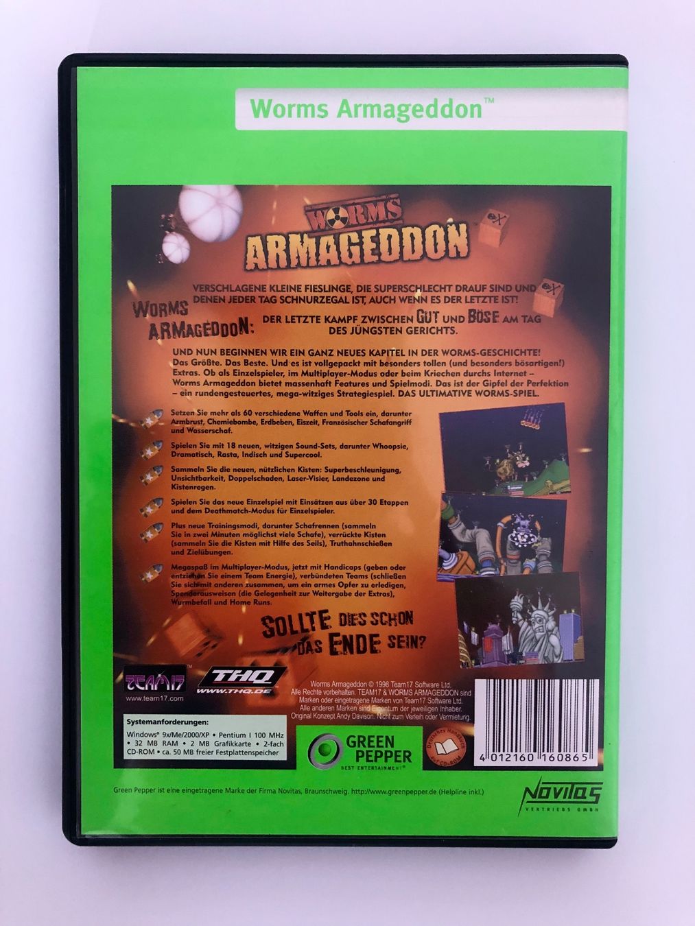 Giochi: Worms Armageddon (PC Game) – Nuovo e nell'imballaggio originale da Küblis venduto da AlpinePro_GR 1
