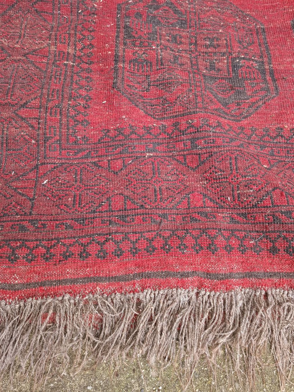 Tappeti: tapis afghan, laine – Usato da granges de vesin venduto da Erika7