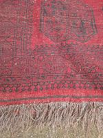 tapis afghan, laine