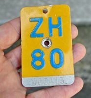 Mofanummer ZH von 1980 - Zürich 465413