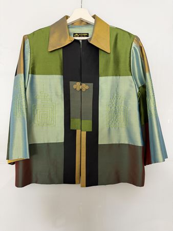 100% Seidenjacke von Alexandra Thai Silk in L wie NEU!