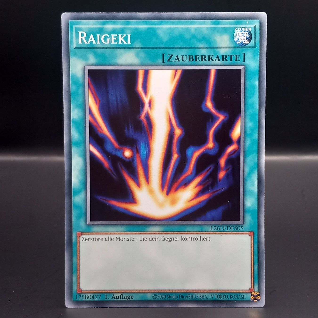 Yugioh Carte collezionabili: Raigeki - Common - DE – Nuovo (secondo la descrizione) da Basel venduto da LegacyLink